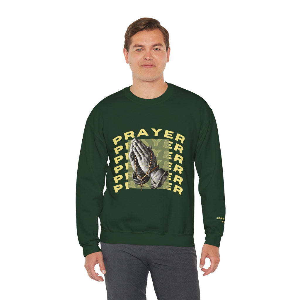 Prayer Graphic Unisex Crewneck Sweatshirt