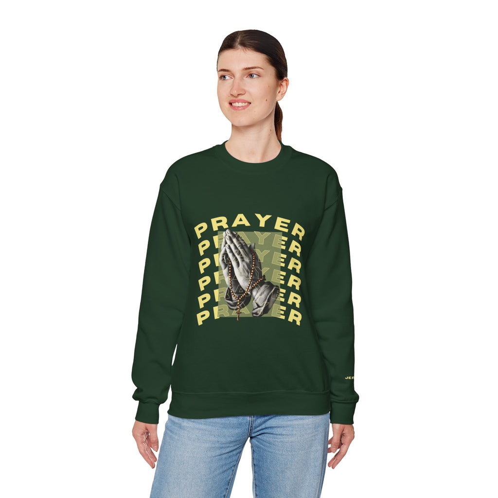 Prayer Graphic Unisex Crewneck Sweatshirt