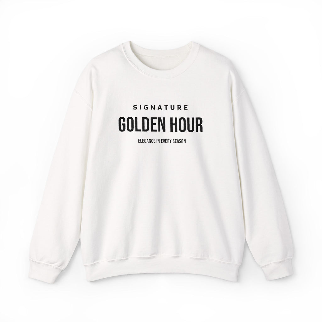Golden Hour Embroidered Signature Crewneck Sweatshirt