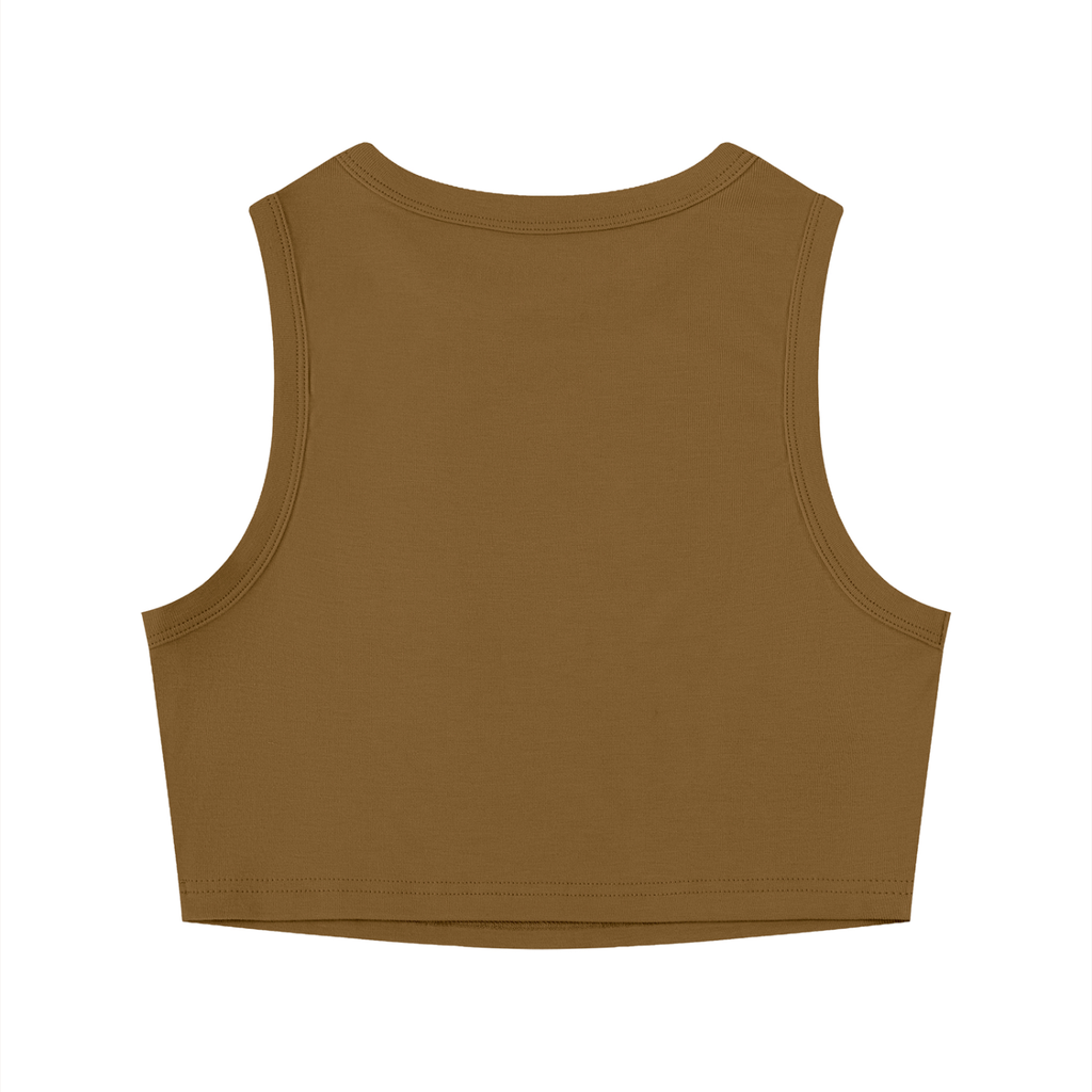 Crewneck crop top,Summer crop top