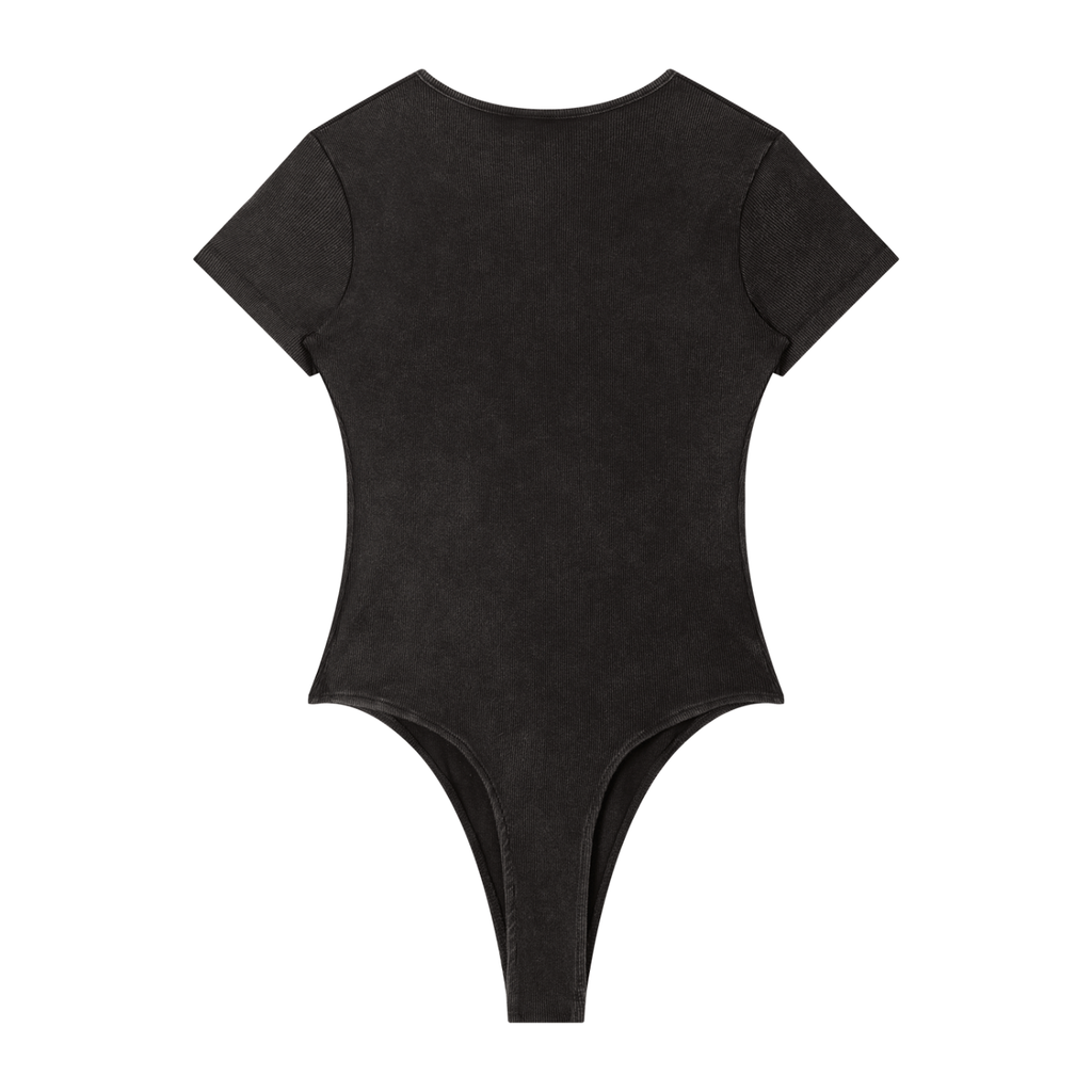 Women’s bodysuit,Mineral wash bodysuit