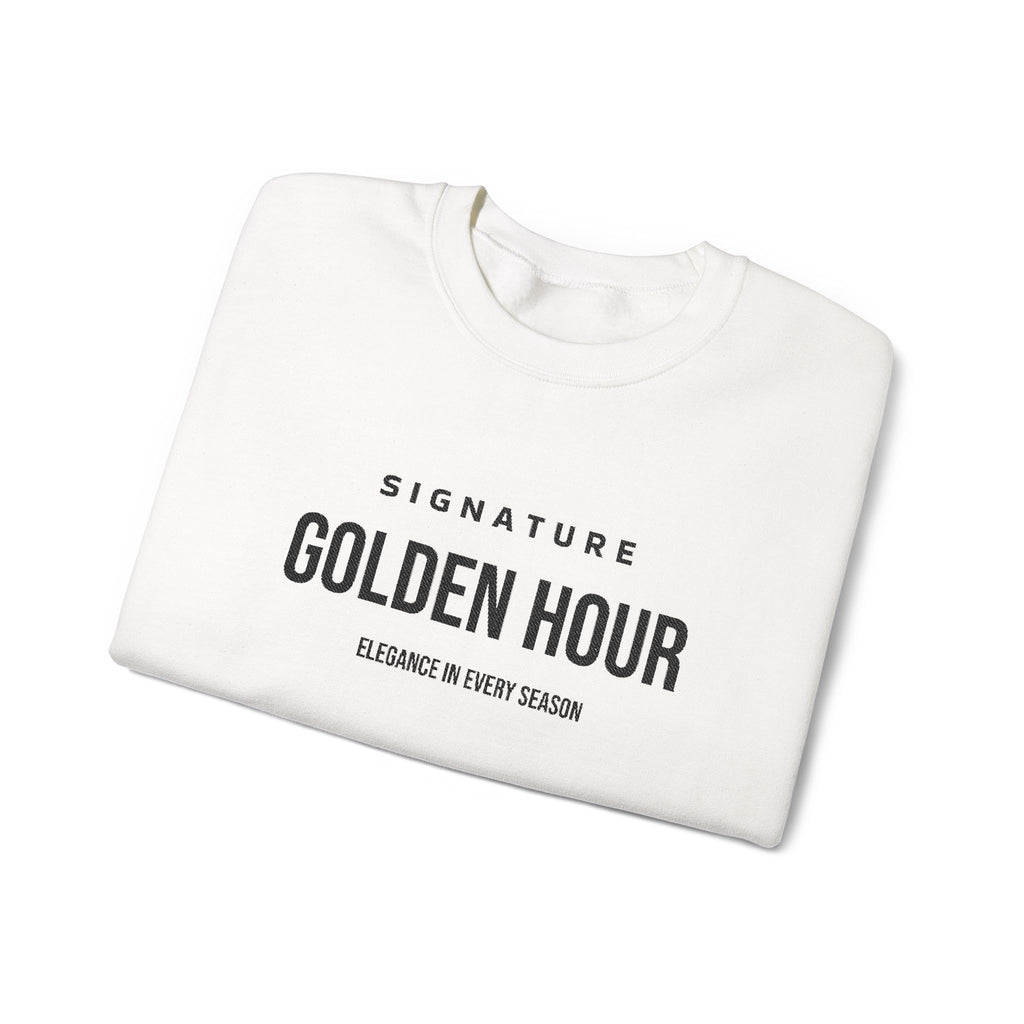 Golden Hour Embroidered Signature Crewneck Sweatshirt