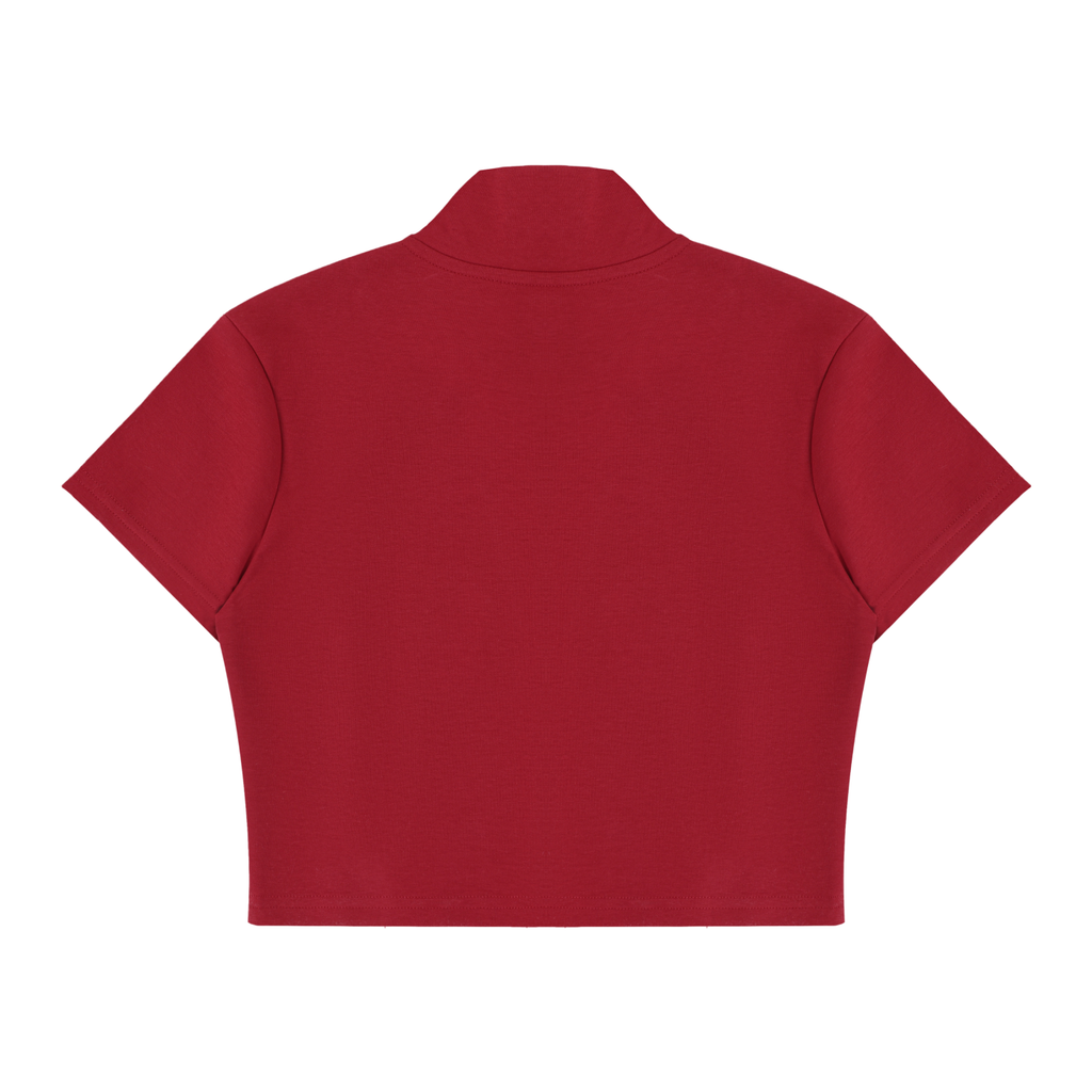 Zip Short Sleeve T-shirt
