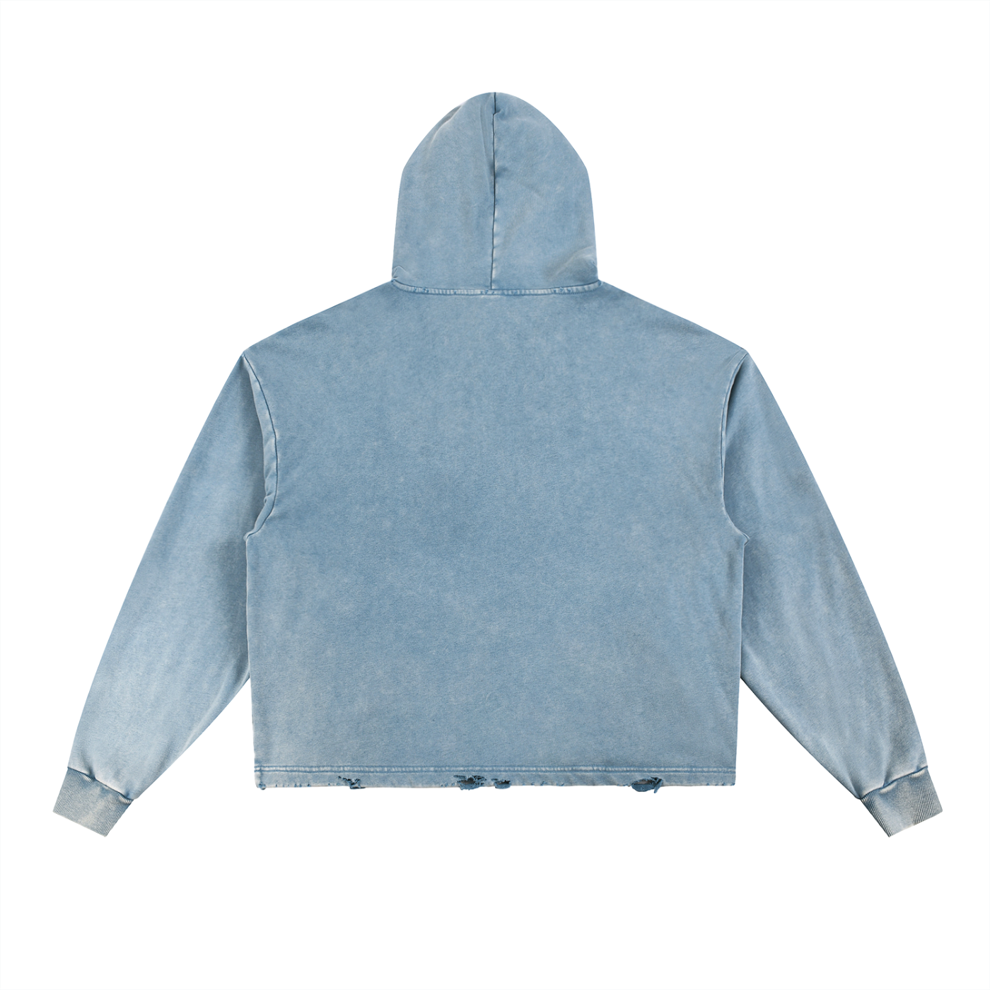 Vintage Washed Frayed-Hem Hood,Unisex Hoodie,Vintage washed hoodie