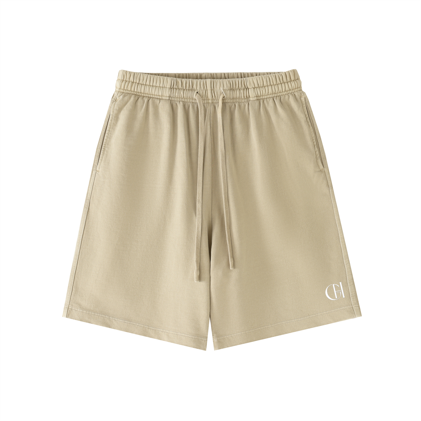 cotton shorts,Unisex cotton shorts,Vintage cotton washed shorts