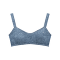 Denim sports bra 