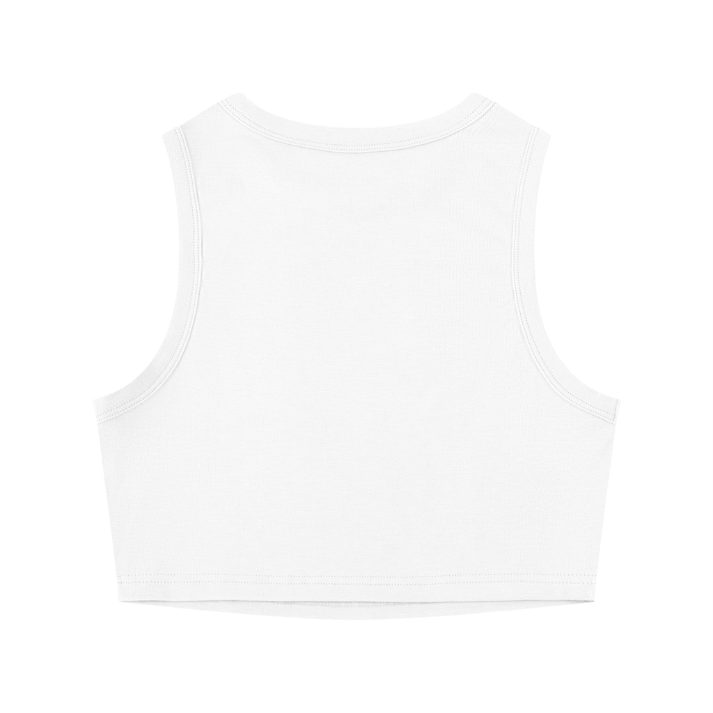 Crewneck crop top,Summer crop top