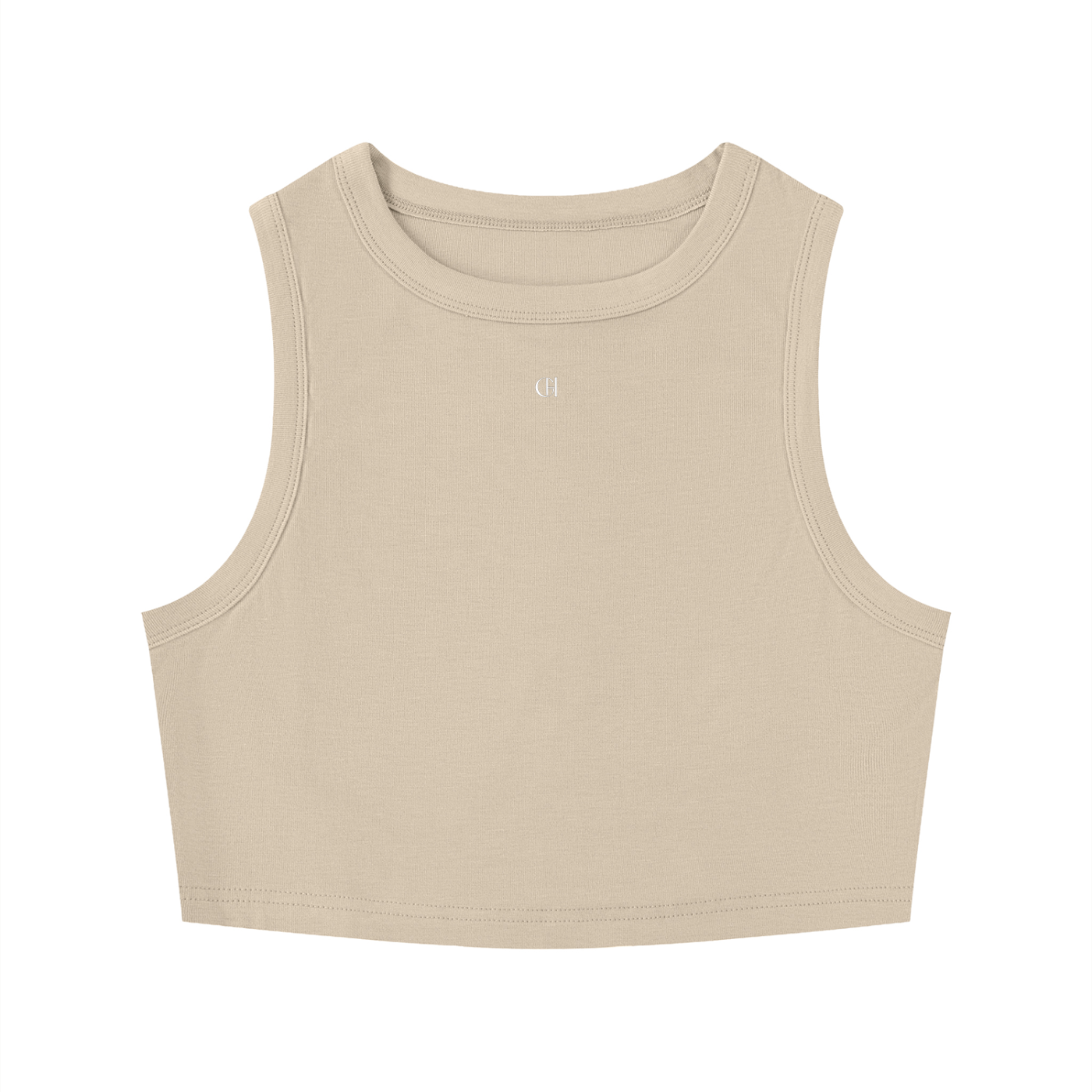 Crewneck crop top,Summer crop top
