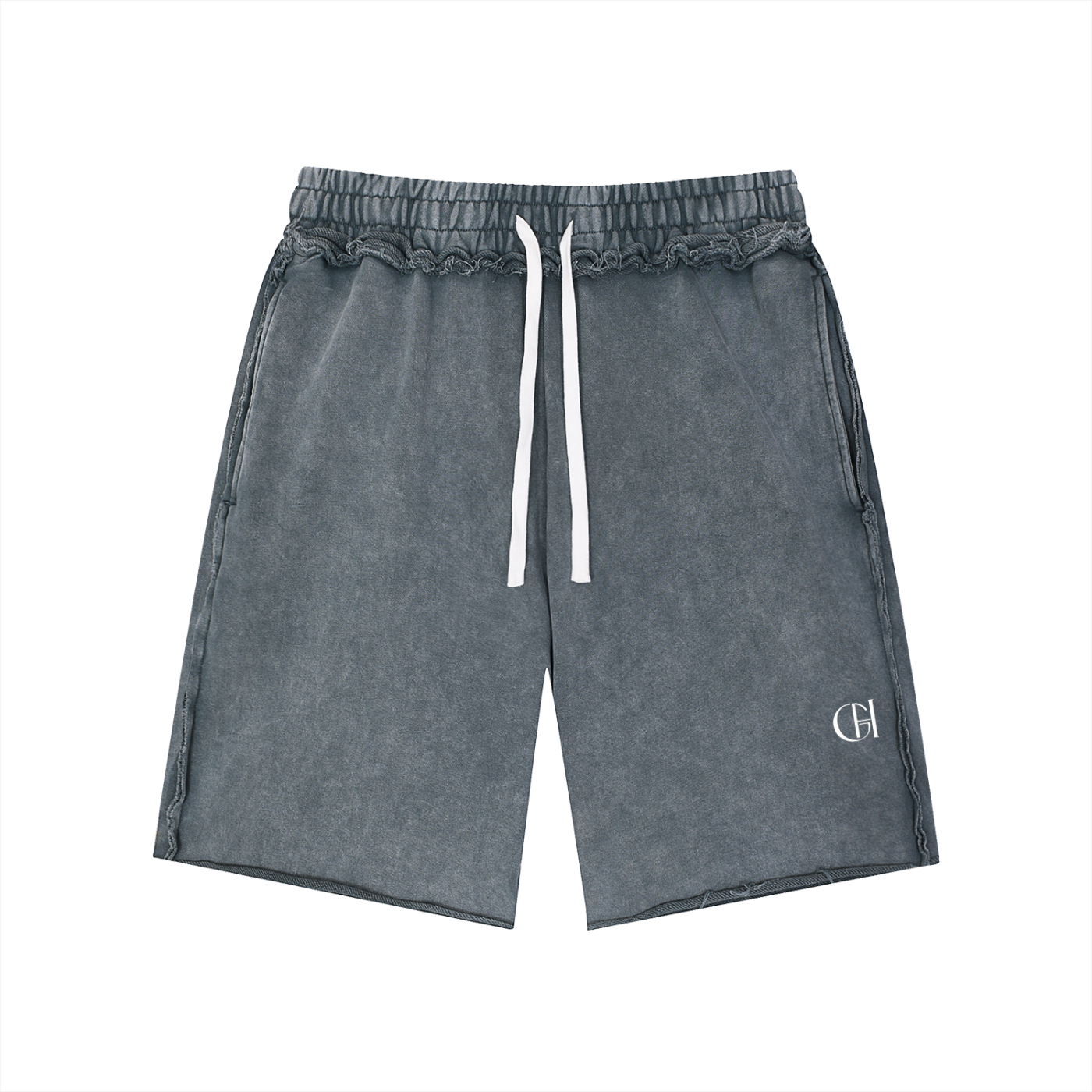Mens Shorts,Mineral washed shorts