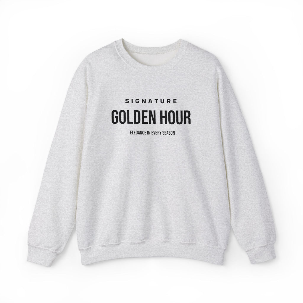 Golden Hour Embroidered Signature Crewneck Sweatshirt
