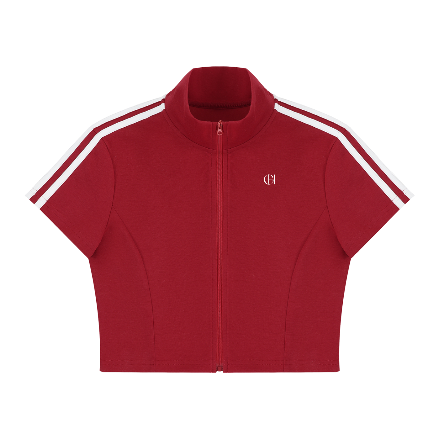 Zip Short Sleeve T-shirt