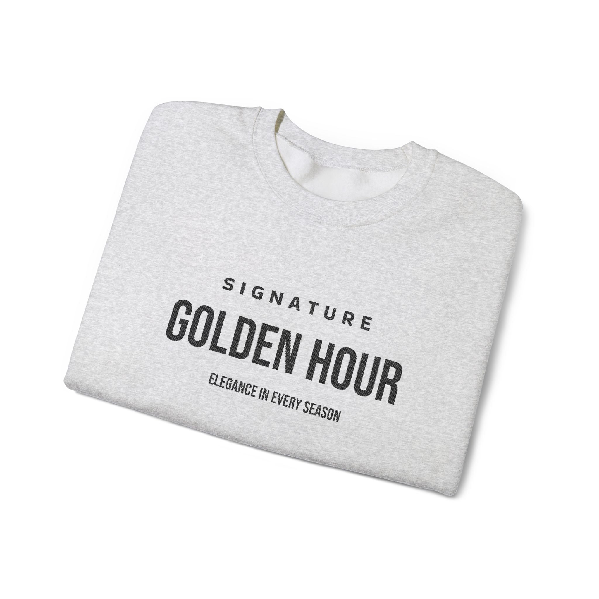 Golden Hour Embroidered Signature Crewneck Sweatshirt