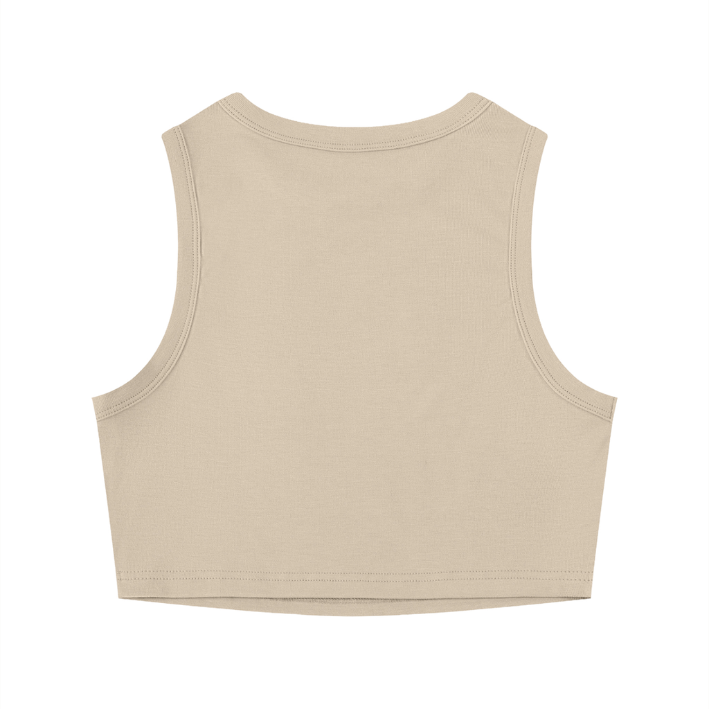 Crewneck crop top,Summer crop top