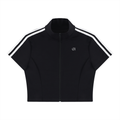 Zip Short Sleeve T-shirt