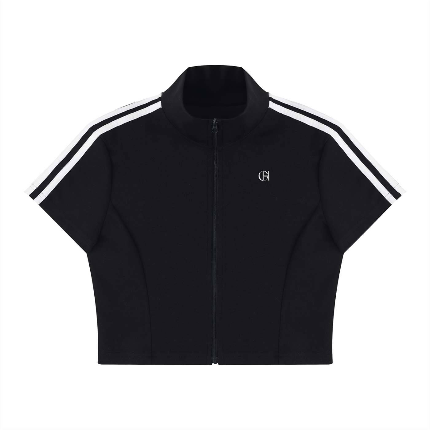 Zip Short Sleeve T-shirt