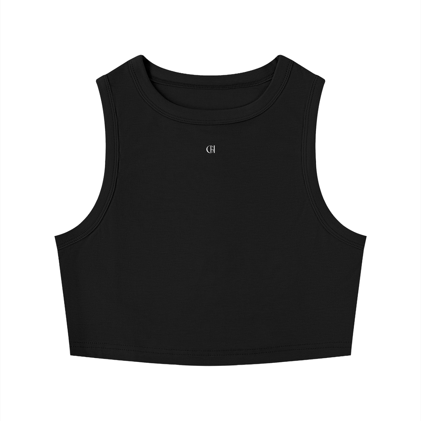 Crewneck crop top,Summer crop top