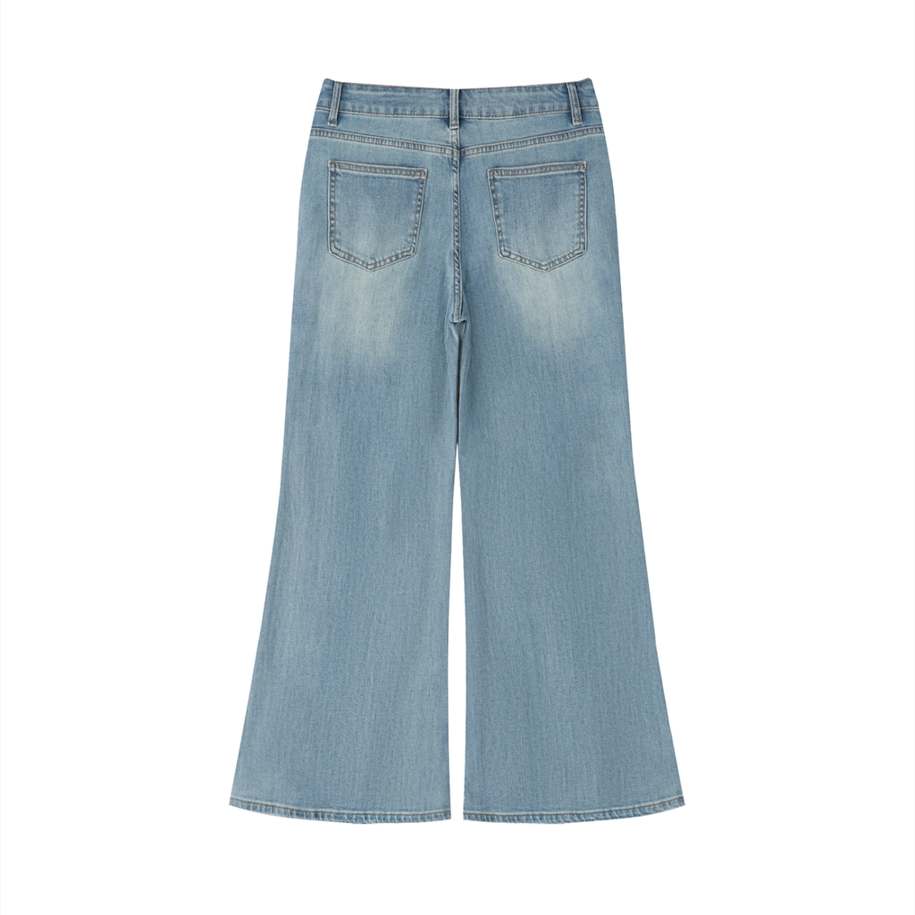 Vintage Flared Jeans,Country Style Jeans
