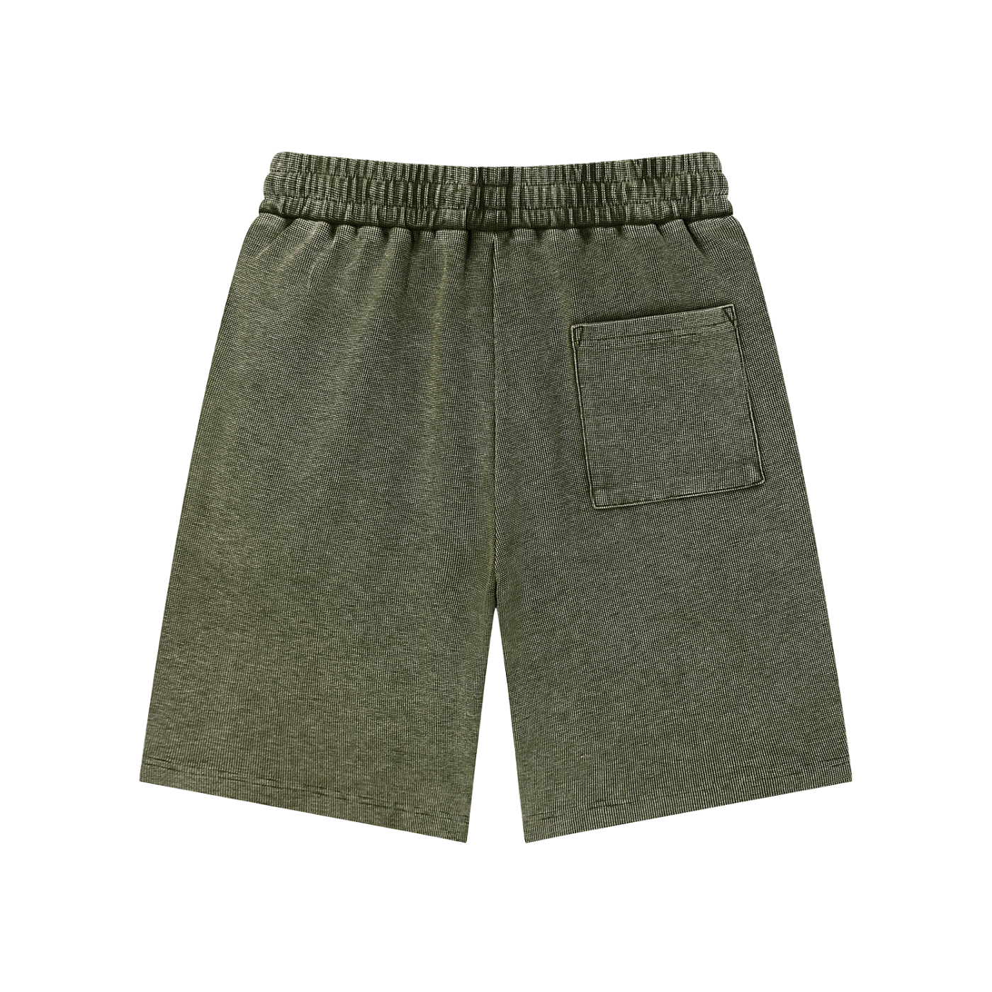 Waffle knit shorts