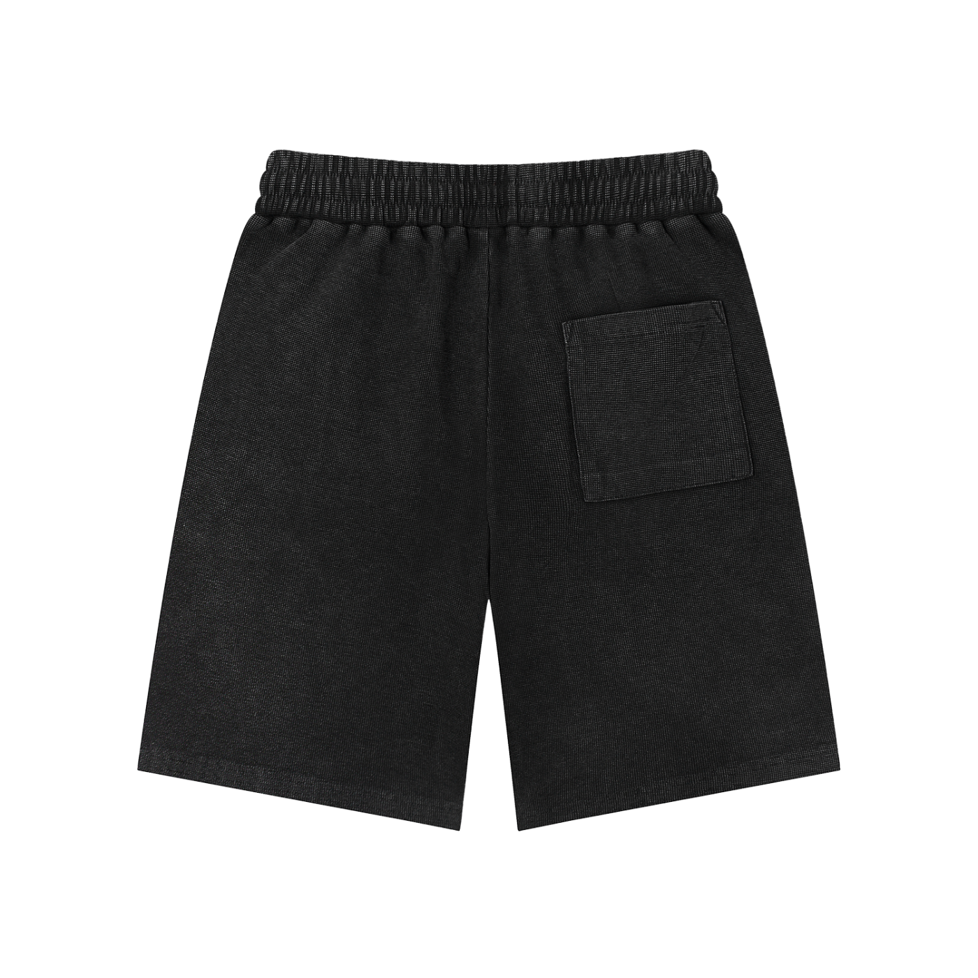 Waffle knit shorts