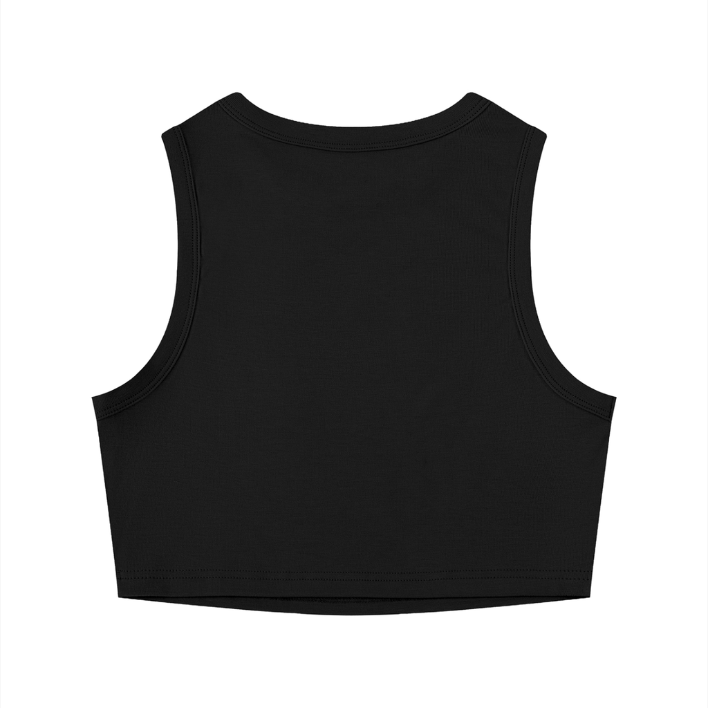 Crewneck crop top,Summer crop top