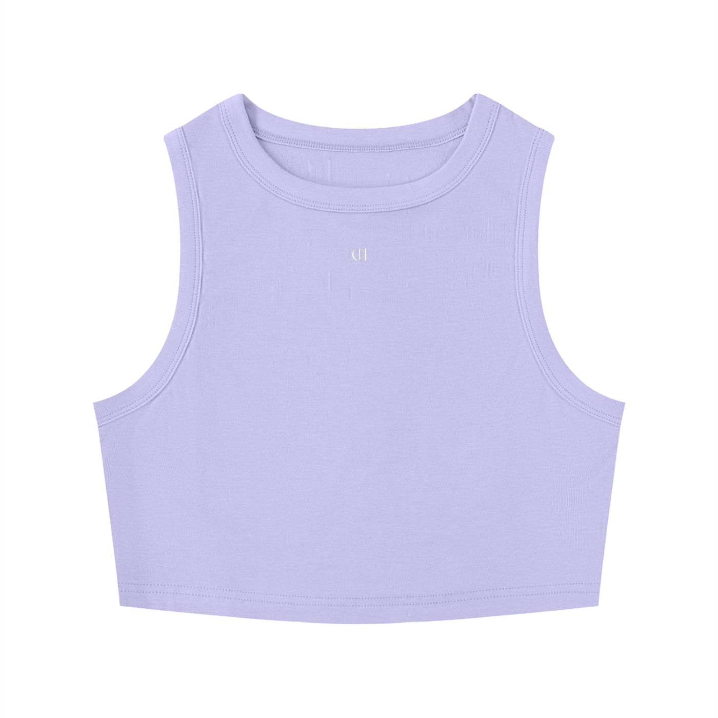 Crewneck crop top,Summer crop top