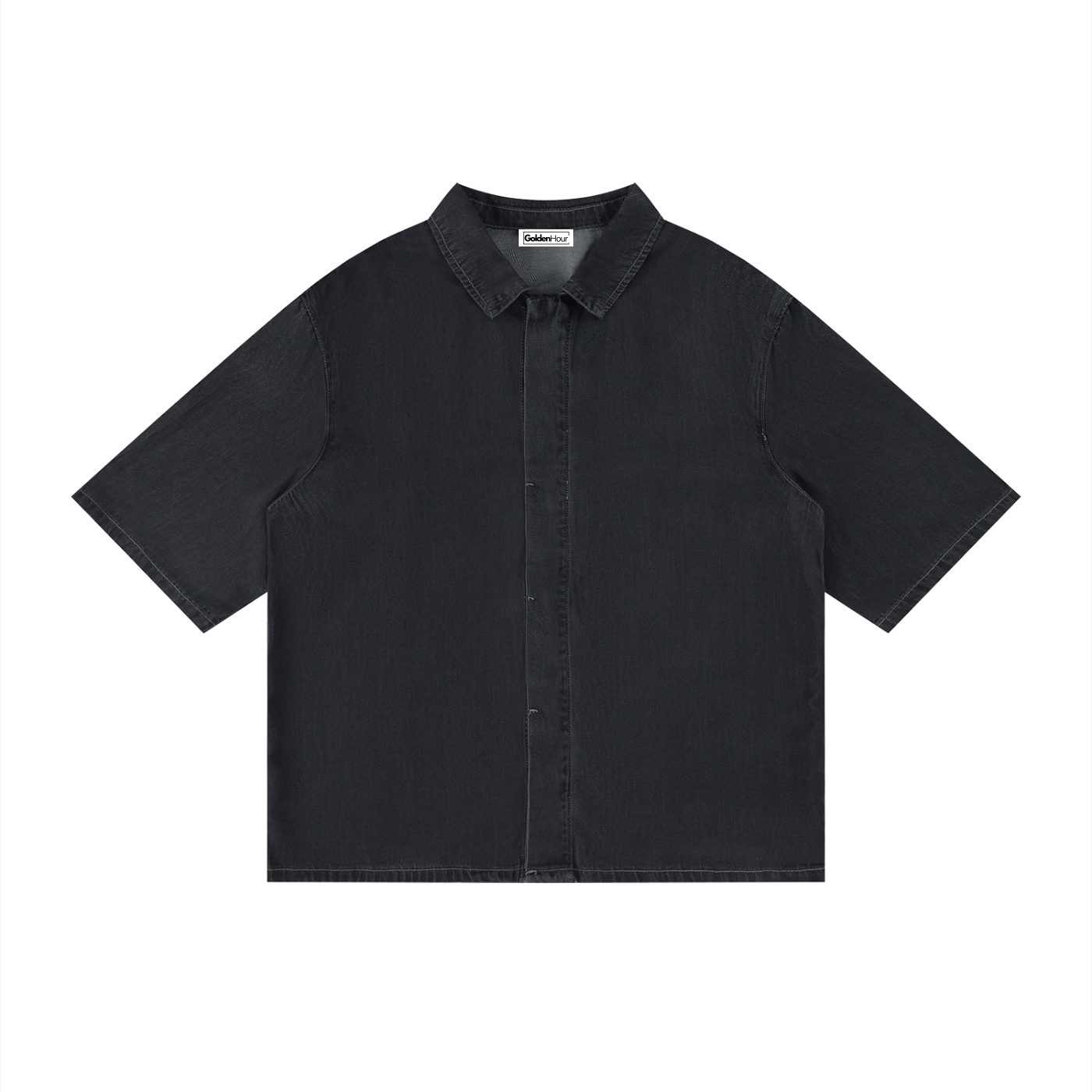 Vintage washed loose shirt
