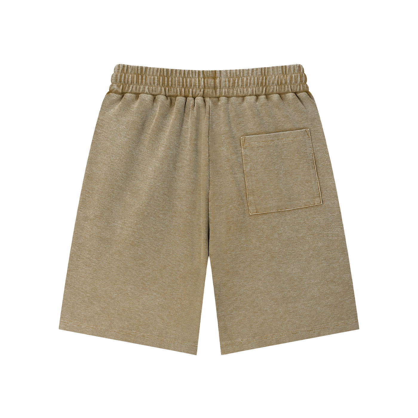 Waffle knit shorts