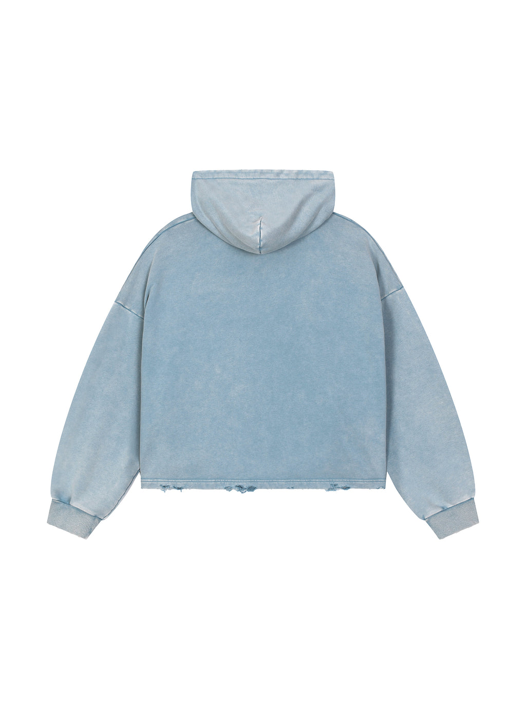 Vintage Washed Frayed-Hem Hood,Unisex Hoodie,Vintage washed hoodie
