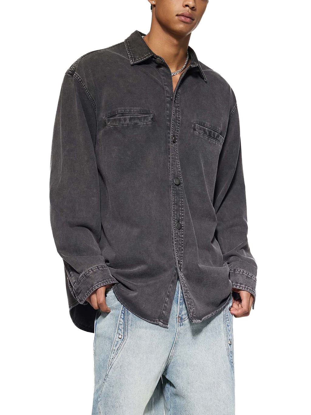 Heavyweight Jean Jacket,Unisex Demin jacket