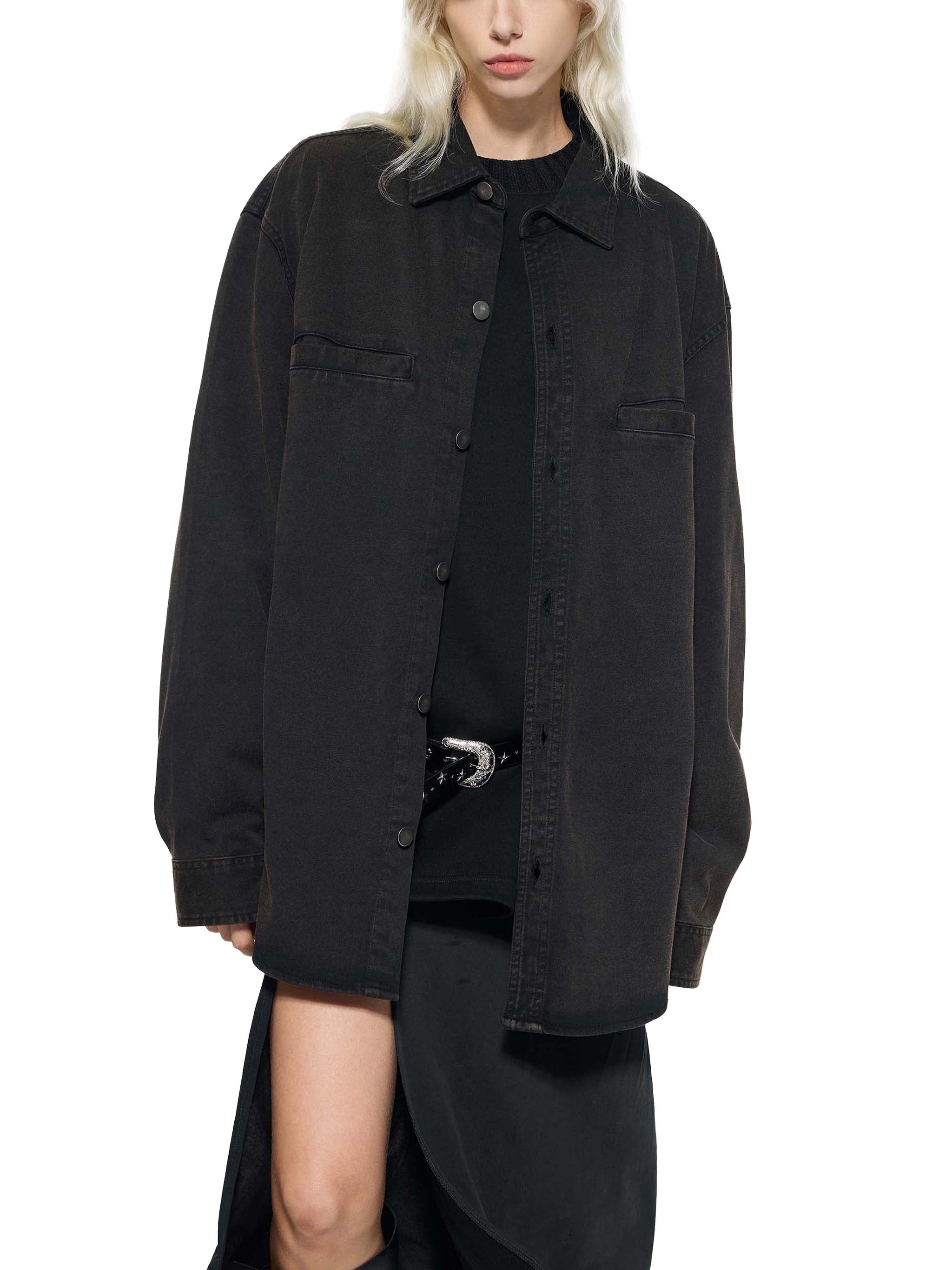 Heavyweight Jean Jacket,Unisex Demin jacket