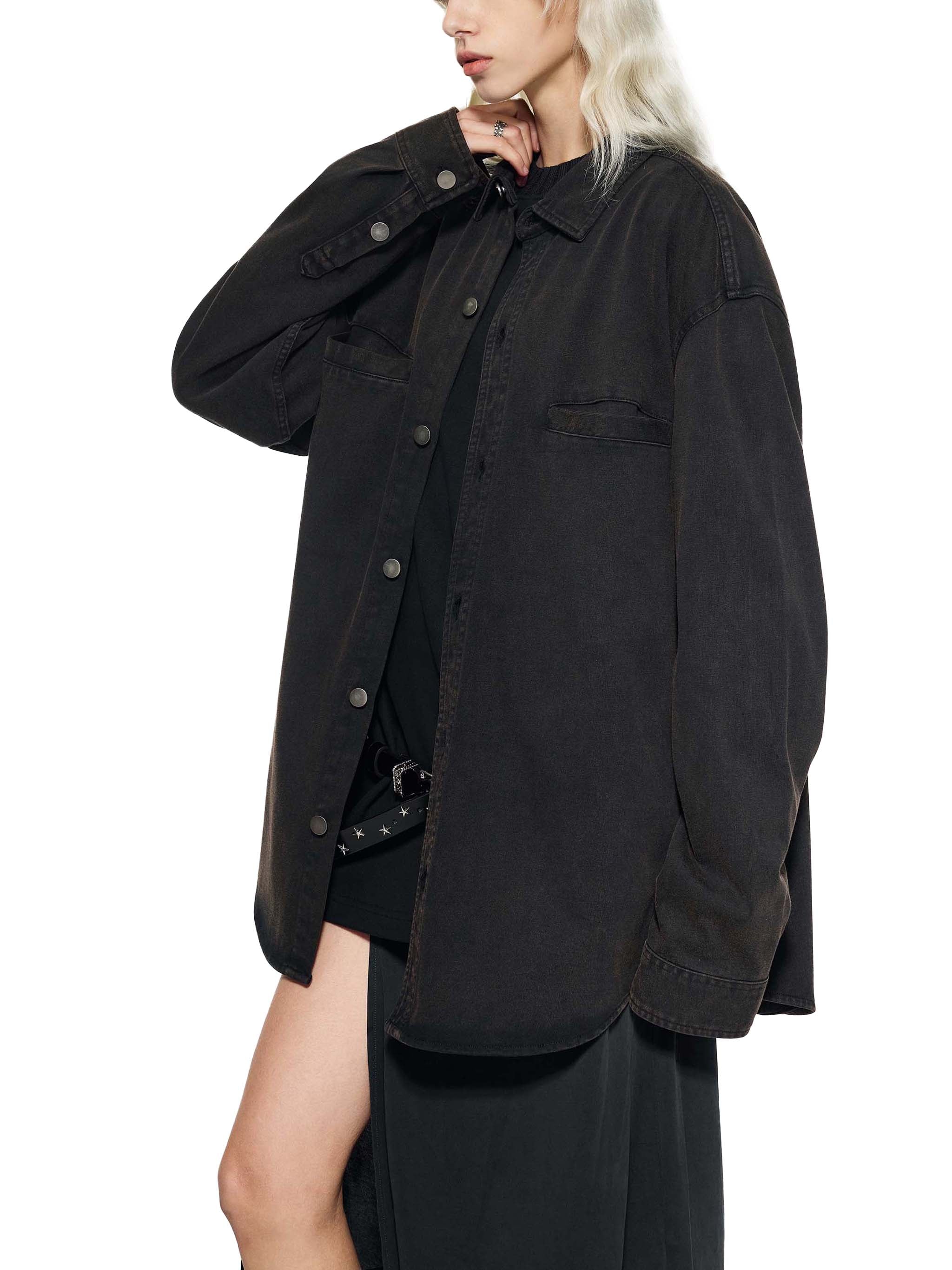 Heavyweight Jean Jacket,Unisex Demin jacket
