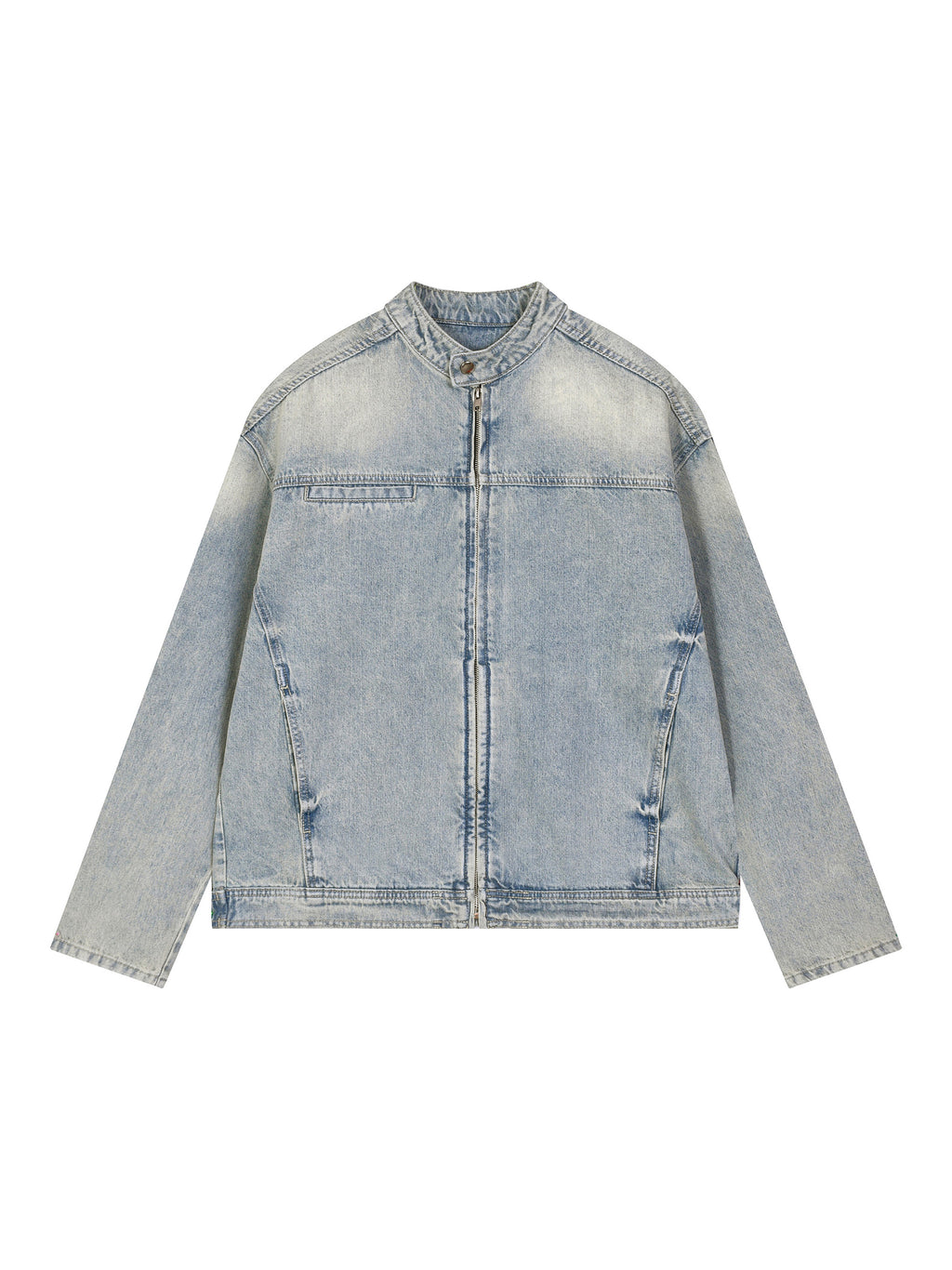 Vintage Wash Denim Jacket,Unisex Denim Jacket 