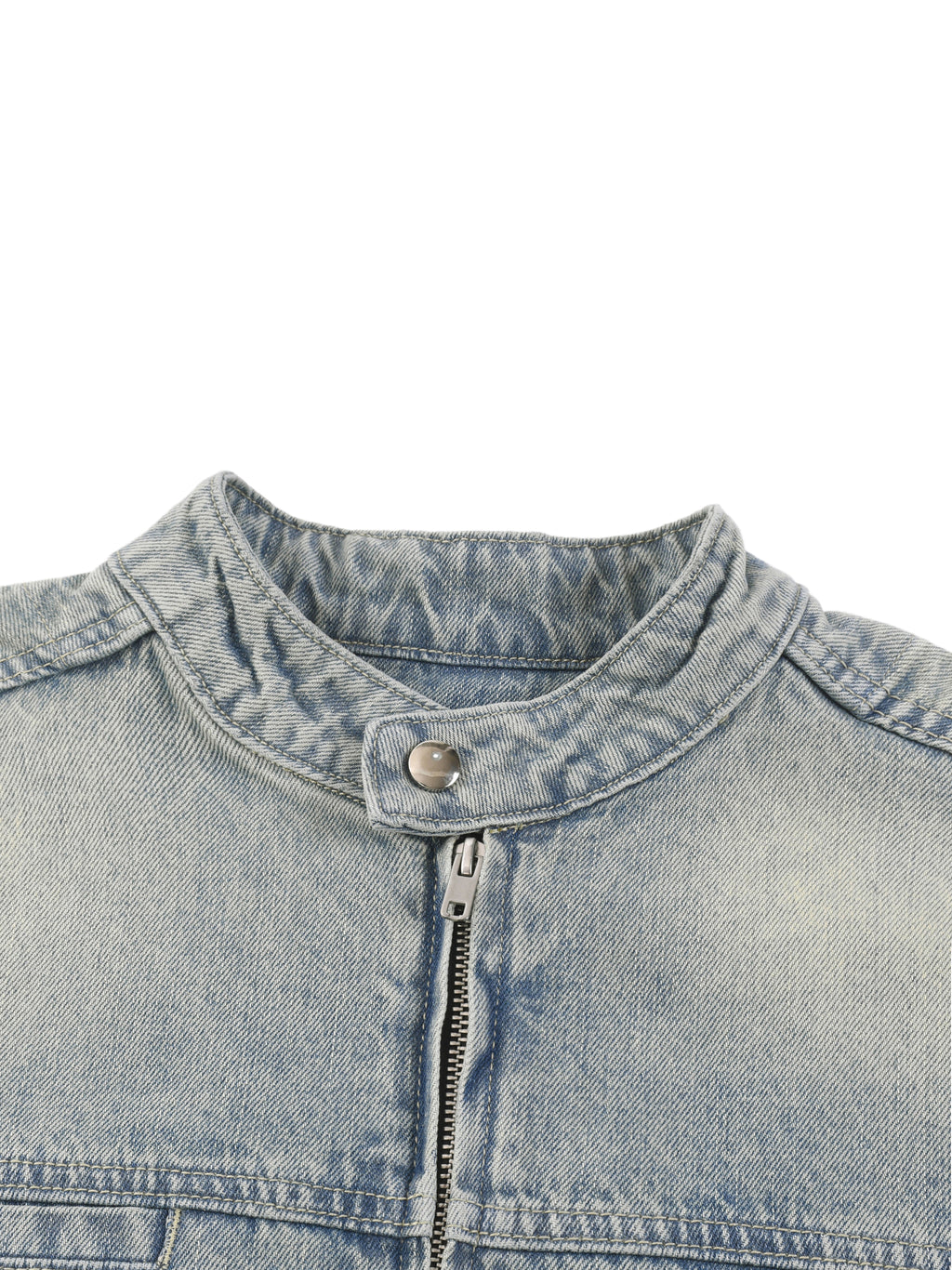 Vintage Wash Denim Jacket,Unisex Denim Jacket 