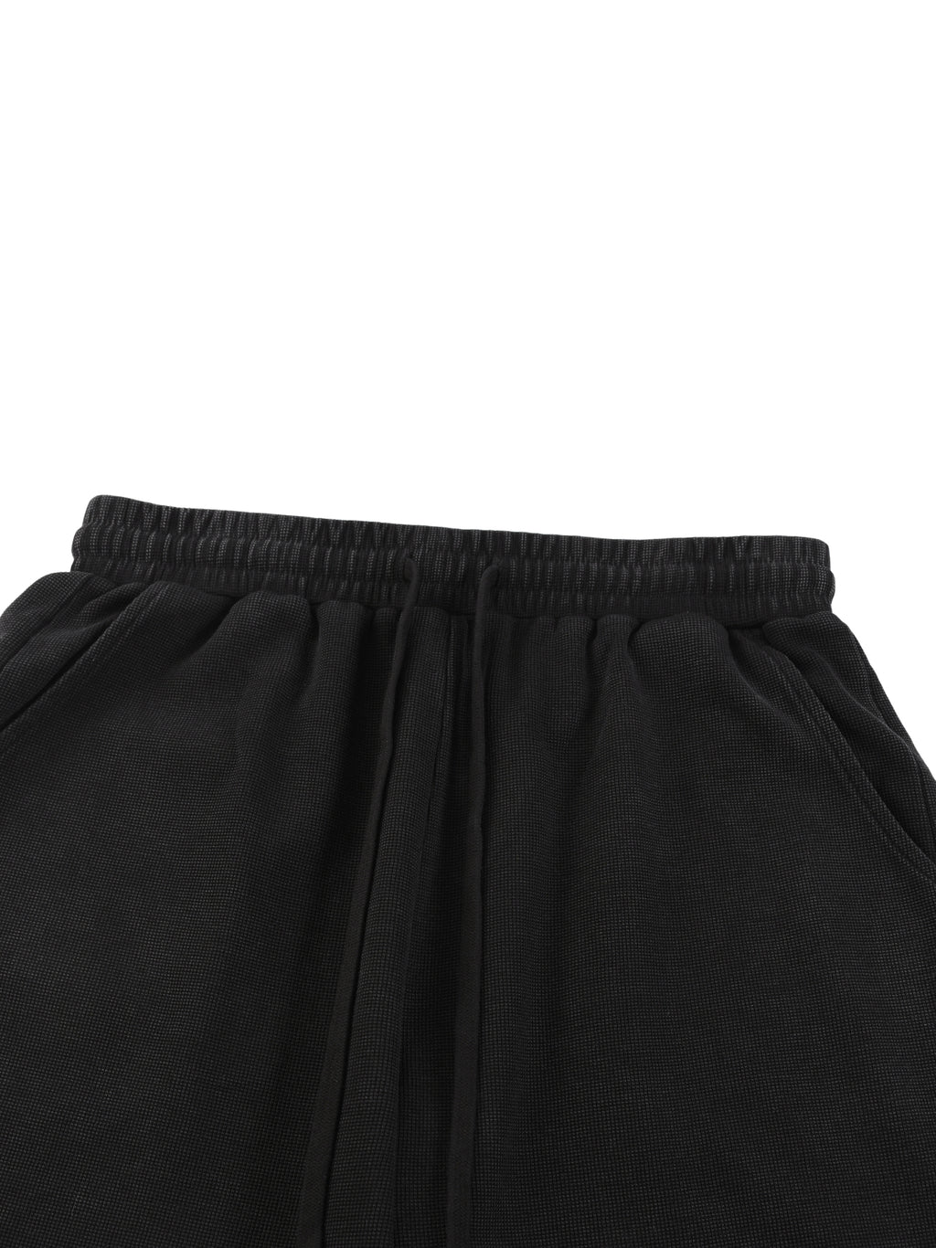 Waffle knit shorts
