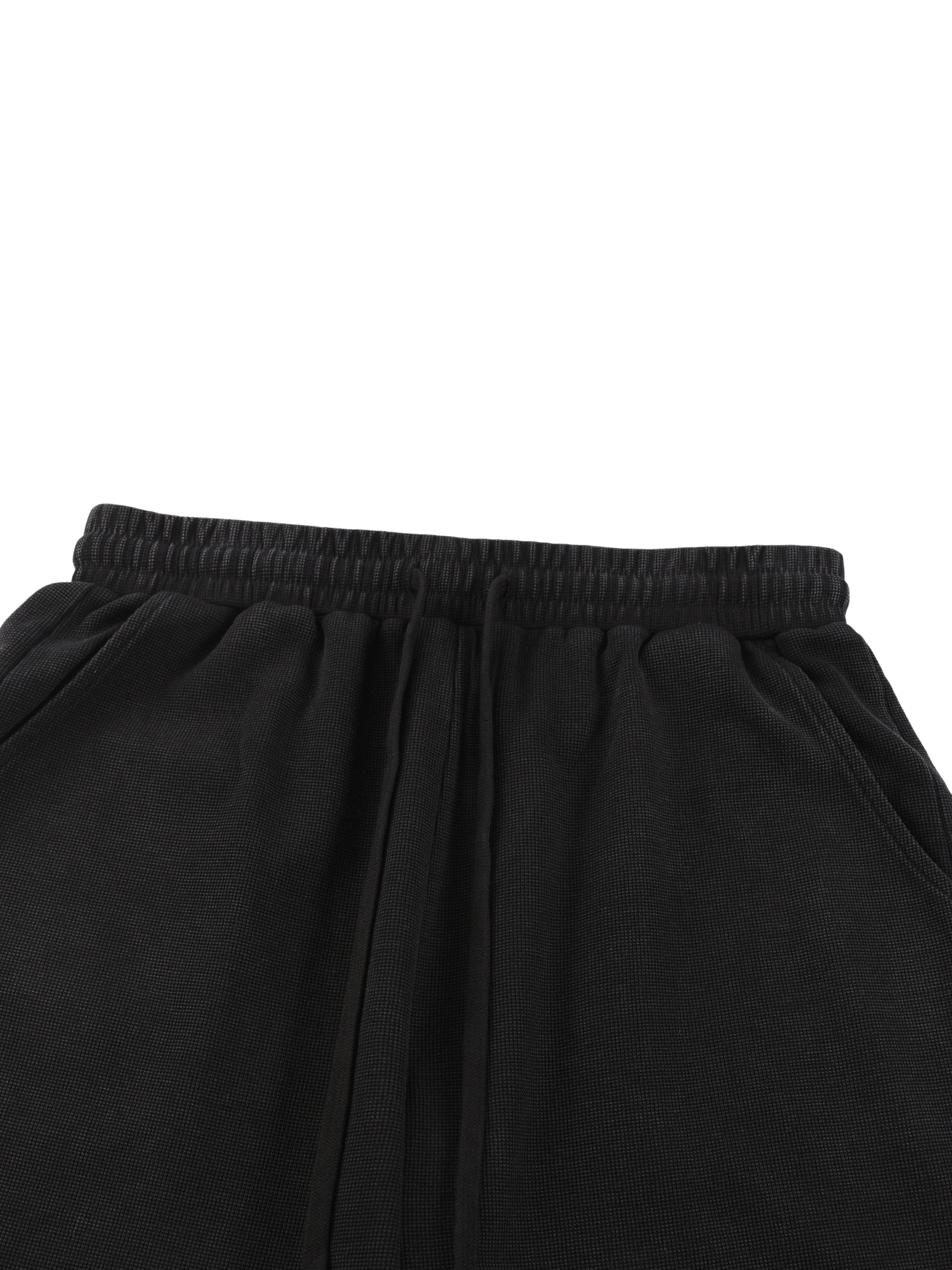 Waffle knit shorts