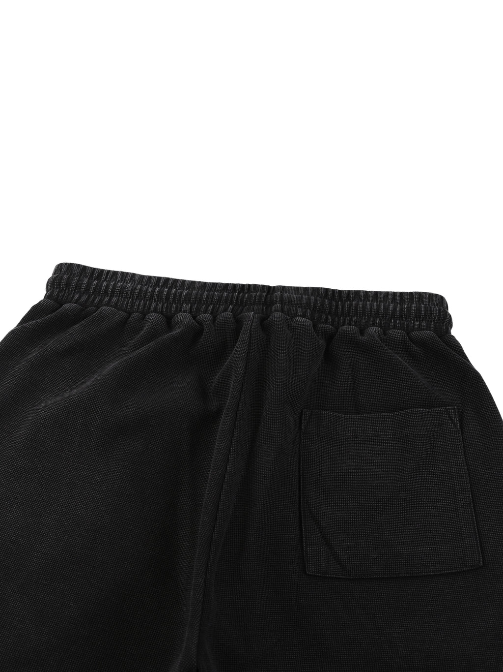 Waffle knit shorts