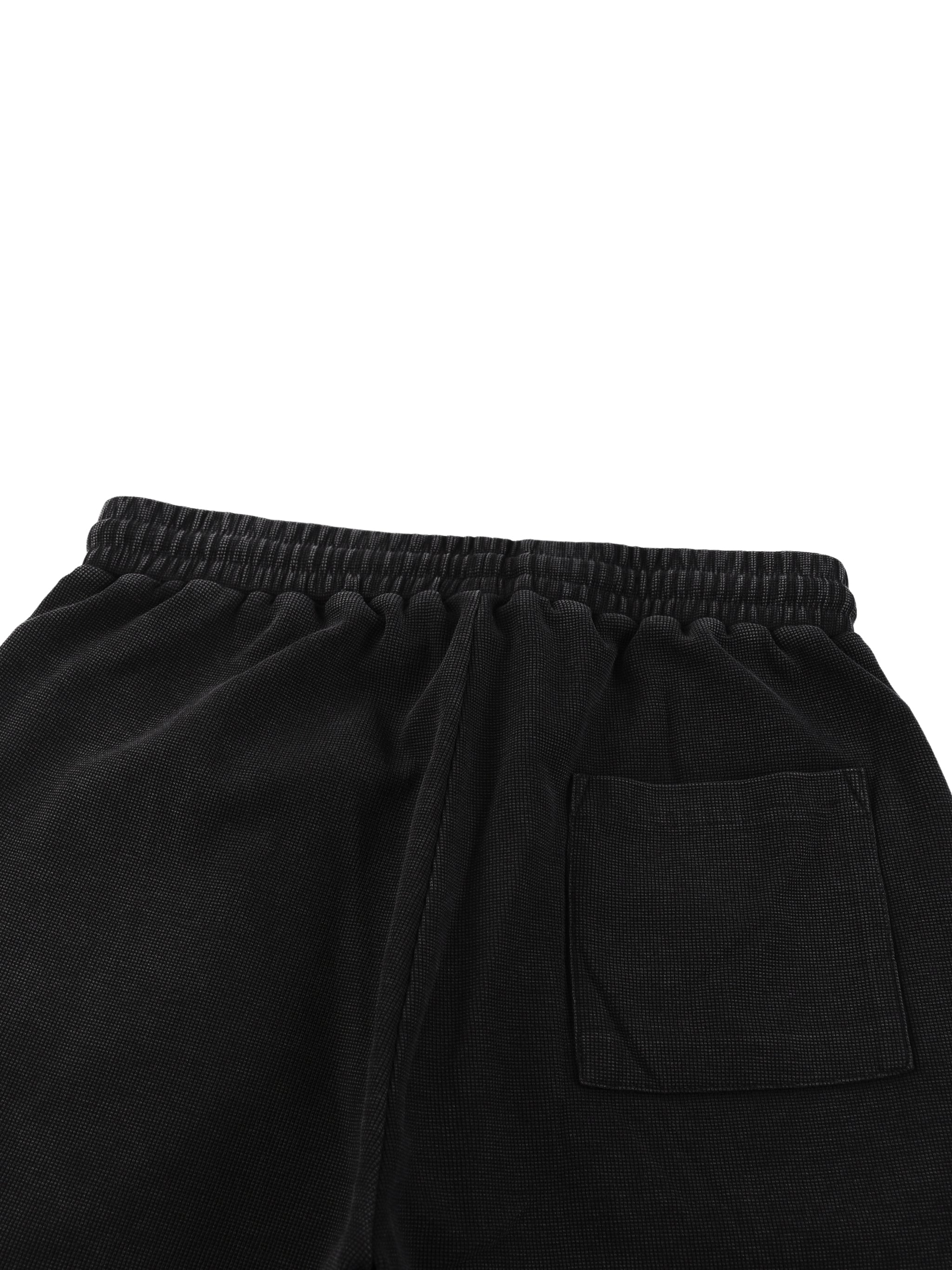 Waffle knit shorts