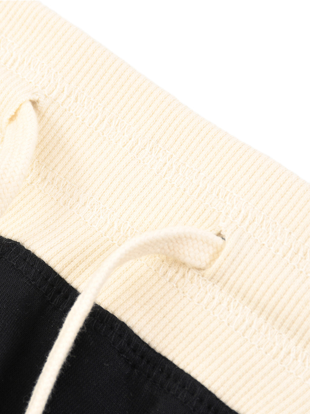 Women's White Contrast Stripe Track Shorts
