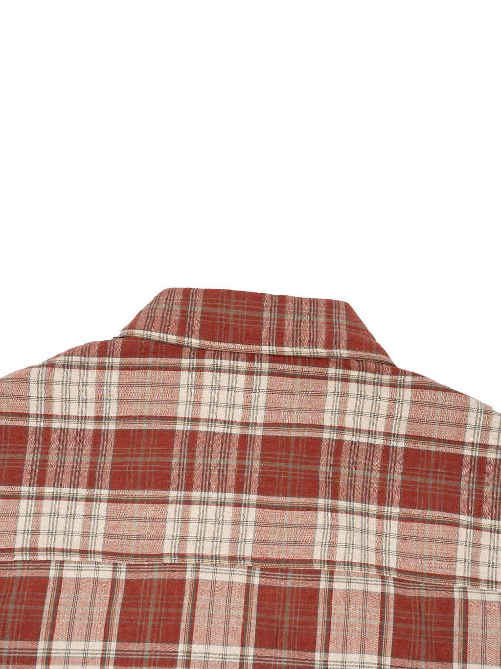Plaid Sleeve Shirt ,Boxy Short Sleeve Shirt