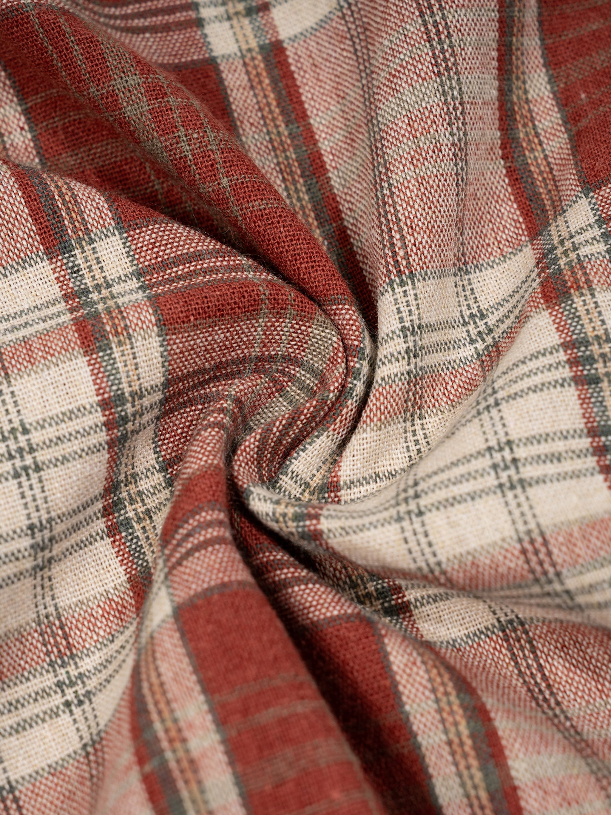 Plaid Sleeve Shirt ,Boxy Short Sleeve Shirt