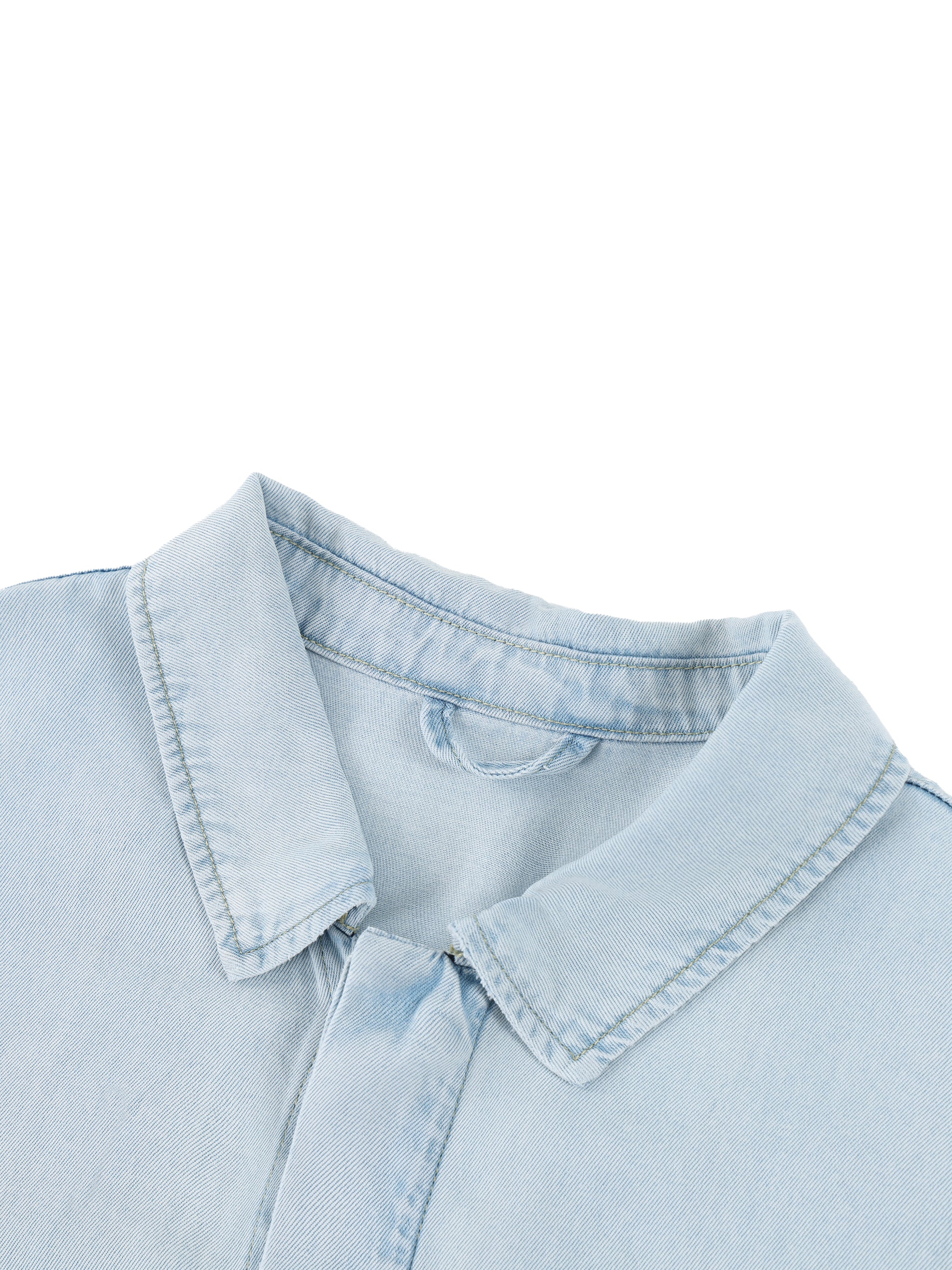 Vintage washed loose shirt