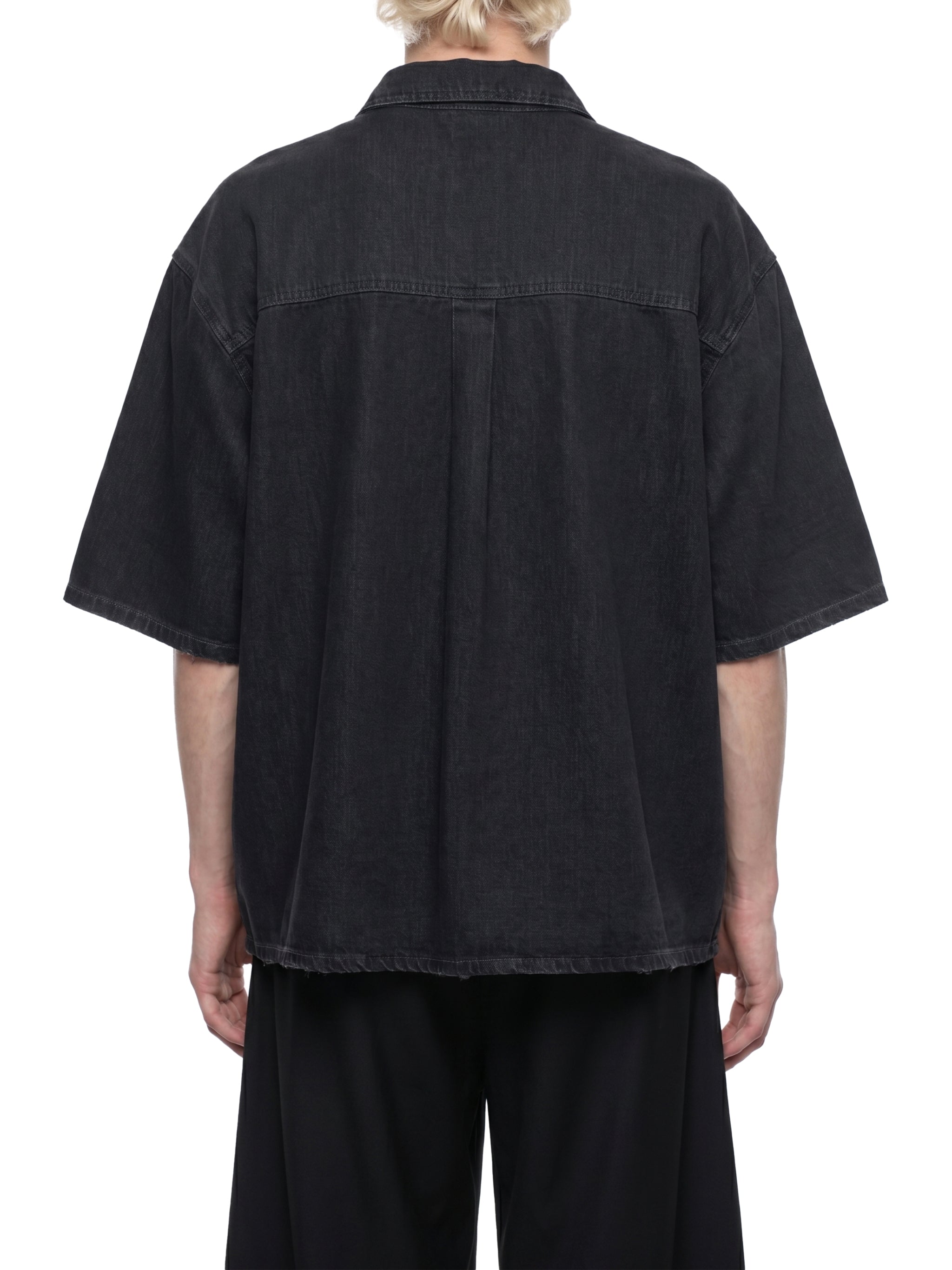 Vintage washed loose shirt
