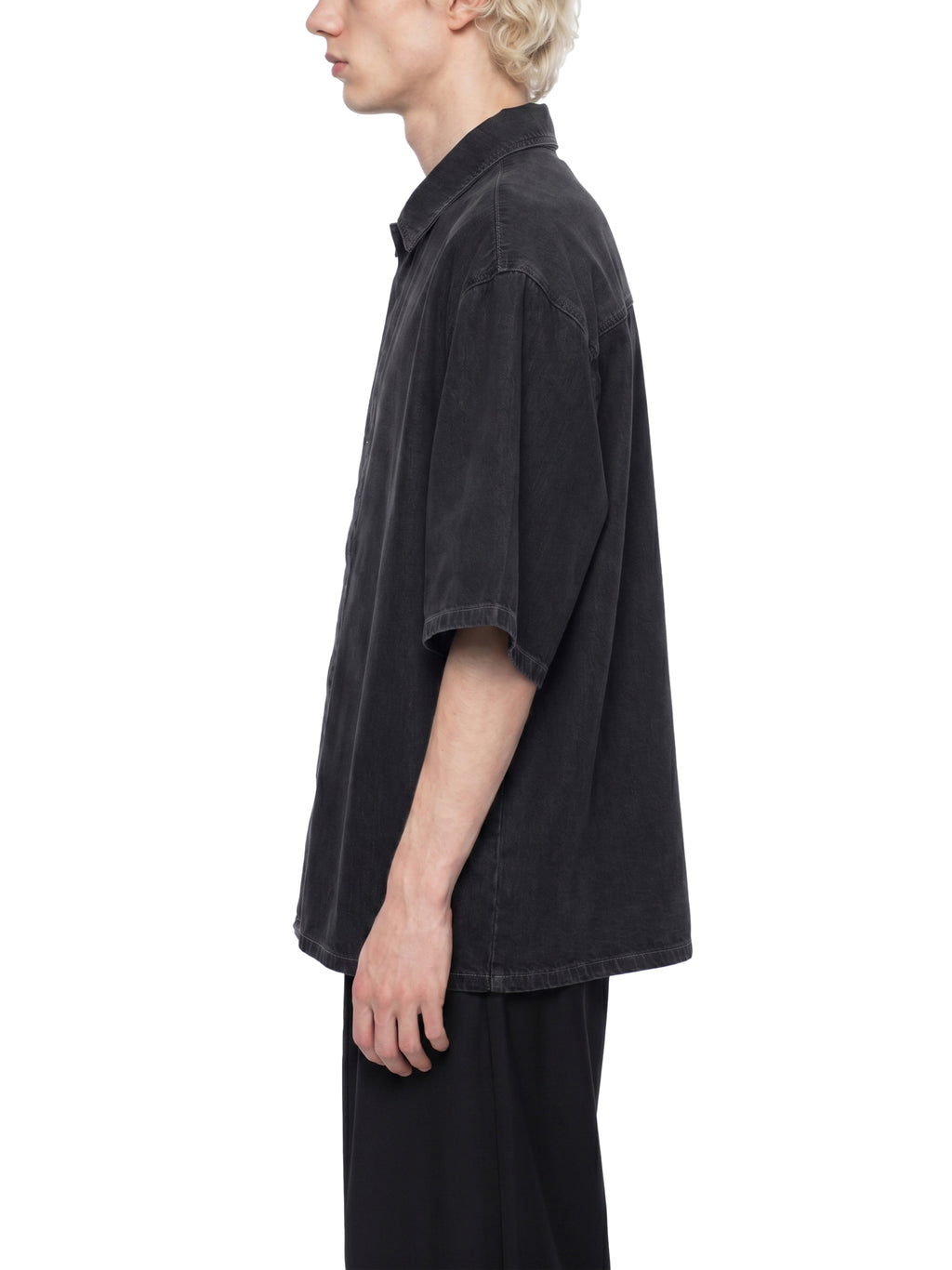 Vintage washed loose shirt